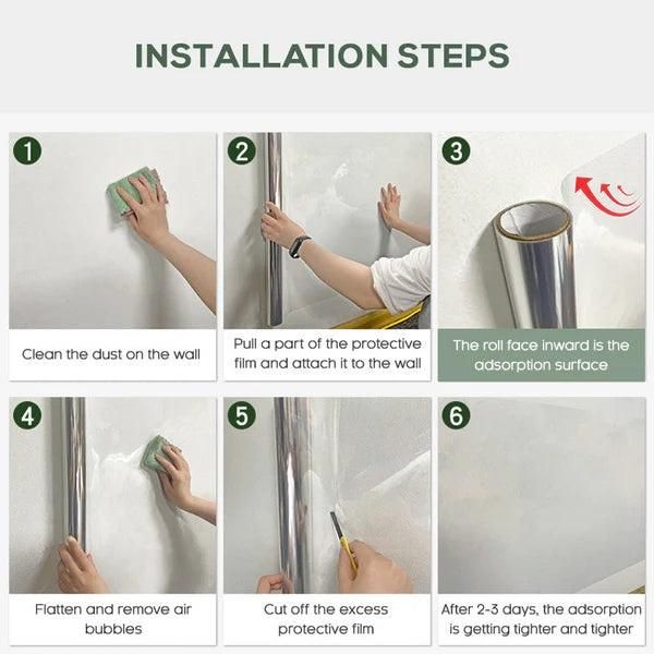 Transparent Electrostatic Wall Protection Film Buy 1 Get 1 Free